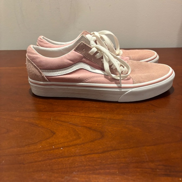 Vans Old Skool Low Top Sneakers Pink Size 9 - Picture 5 of 10